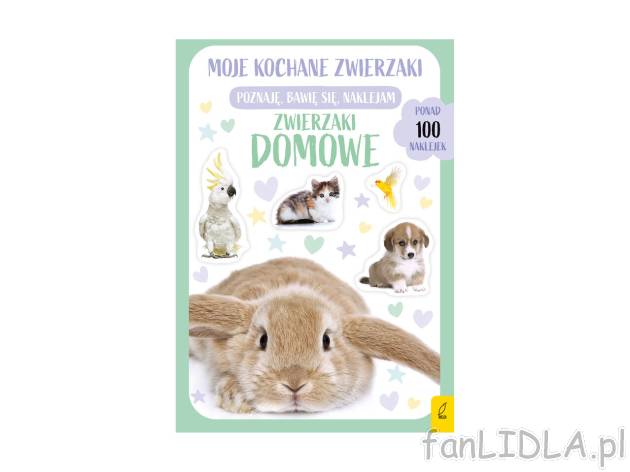 Zwierzaki domowe. Moje kochane zwierzaki , cena 10,99 PLN