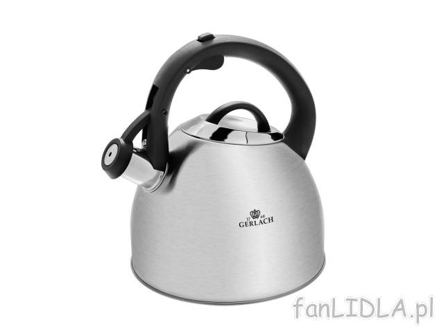 GERLACH® Czajnik Ambiente Plus 2,8 l , cena 89,9 PLN 
GERLACH® Czajnik Ambiente ...