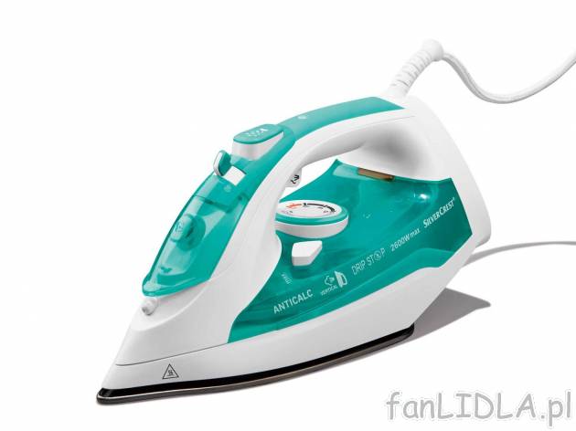 Żelazko parowe 2600 W , cena 59,90 PLN 
- BEZPIECZNE PRASOWANIE - SYSTEM AUTO ...