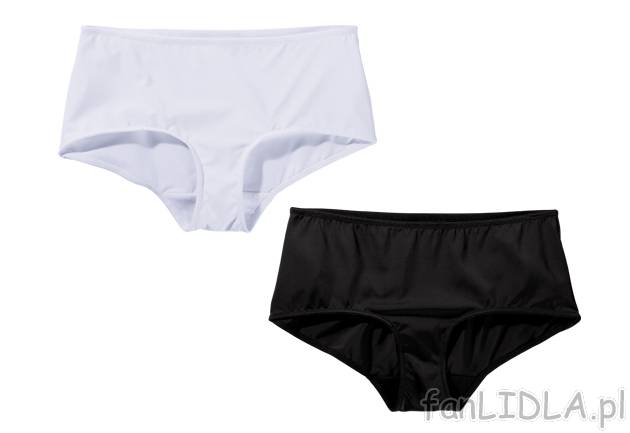 Majtki typu panty 2 pary Jolinesse, cena 19,99 PLN za 1 opak. 
- z błyszczącą ...