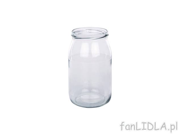 Zestaw 6 słoików 900 ml , cena 12,99 PLN 
Zestaw 6 słoików 900 ml 
- z trwałego ...
