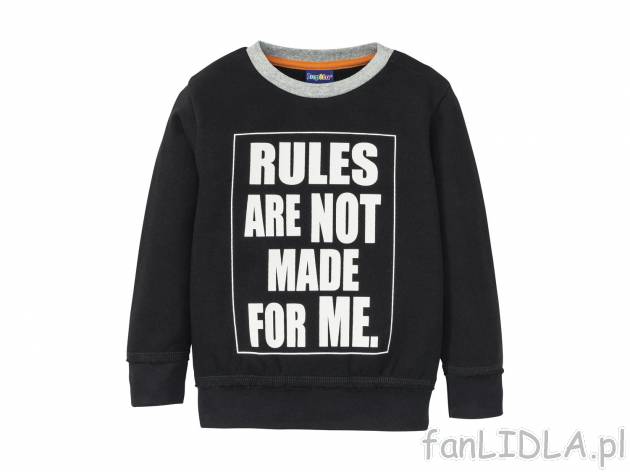 Bluza , cena 19,99 PLN 
- rozmiary: 86-116
- przyjemny dla skóry materiał wewnętrzny
- ...