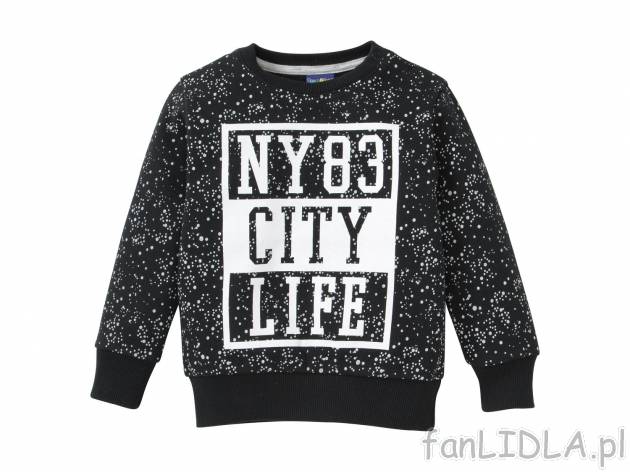 Bluza dziecięca, cena 19,99 PLN 
- rozmiary: 86-116
- przyjemny dla skóry materiał ...