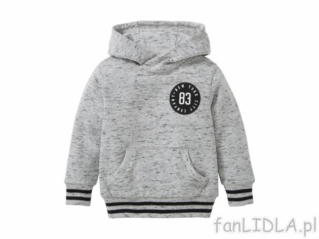 Bluza dzieicęca z kapturem, cena 19,99 PLN 
- rozmiary: 86-116
- przyjemny dla ...