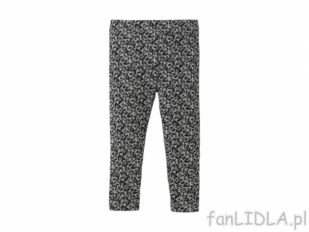 Legginsy dziewczęce , cena 7,99 PLN 
- rozmiary: 86-116
- wysoka zawartość ...