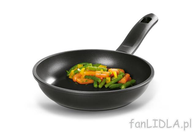 Patelnia, średnica 20 cm Ernesto, cena 39,99 PLN za 1 szt. 
- do zdrowego, beztłuszczowego ...