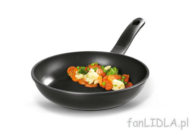 Patelnia, średnica 24 cm Ernesto, cena 49,99 PLN za 1 szt. 
- do zdrowego, beztłuszczowego ...