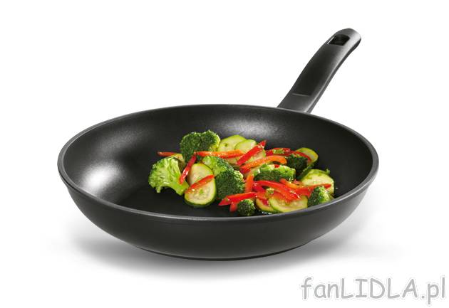Patelnia, średnica 28 cm Ernesto, cena 59,90 PLN za 1 szt. 
- do zdrowego, beztłuszczowego ...