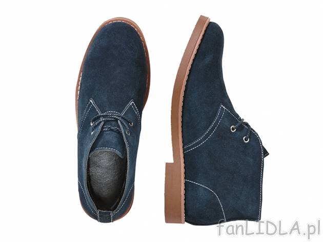Buty ze skóry Livergy, cena 66,00 PLN za 1 para 
- rozmiary: 42-45 
- 3 kolory ...