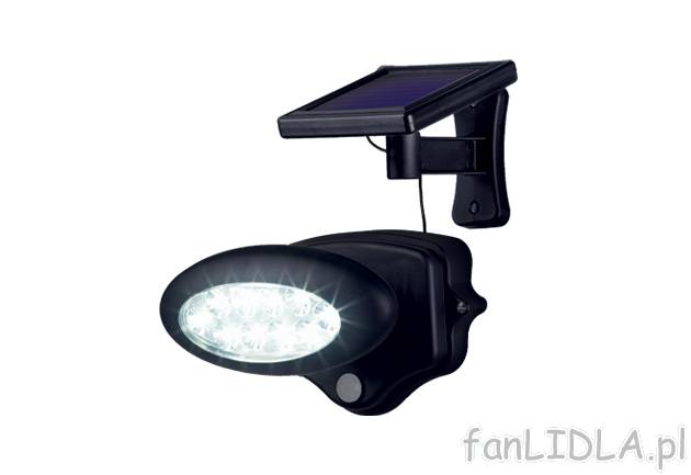 Reflektor solarny Livarno Lux, cena 39,99 PLN za 1 opak. 
- reflektor sterowany ...