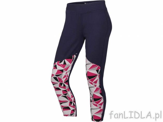 Legginsy damskie na jogging, fitness lub jogę , cena 34,99 PLN 
- rozmiary: S-L
- ...