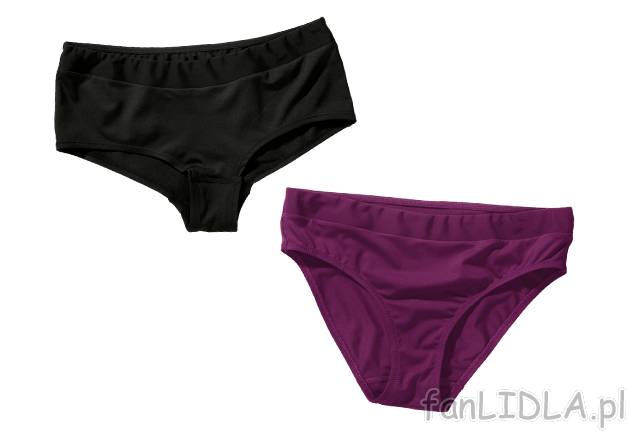 Majtki 2 pary Jolinesse, cena 19,99 PLN za 1 opak. 
- do wyboru: panty lub slipy ...