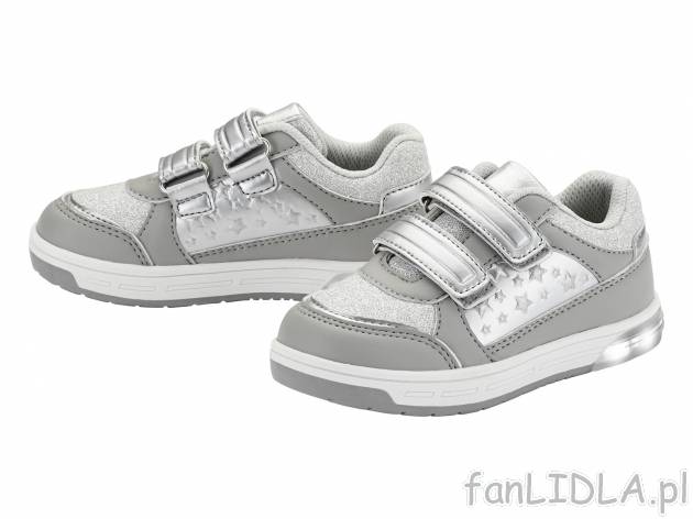 Buty świecące przy każdym kroku , cena 39,99 PLN  
-  rozmiary: 23-28