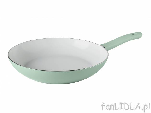 Patelnia aluminiowa 28 cm , cena 49,99 PLN 
- ok. 28 x 5,2 cm (Ø x wys.)
- z ...