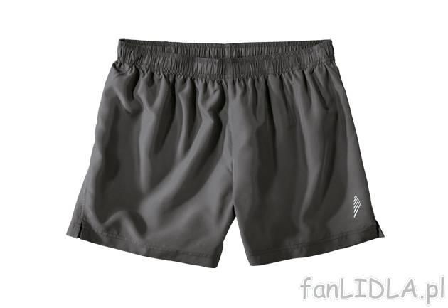 Szorty , cena 17,99 PLN za 1 para 
- odblaskowy nadruk 
- rozmiary: M- XL 
- ...