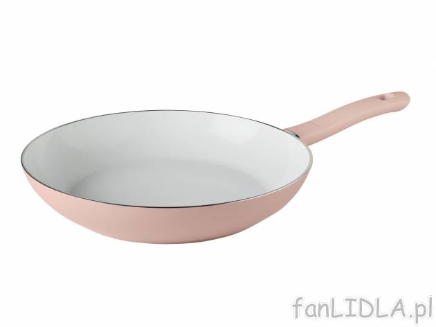 Patelnia aluminiowa 28 cm , cena 49,99 PLN 
- ok. 28 x 5,2 cm (Ø x wys.)
- z ...