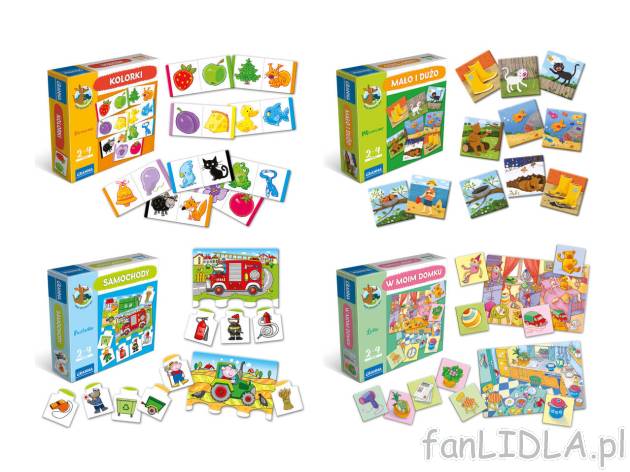 GRANNA® Gry planszowe dla najmłodszych , cena 21,99 PLN 
GRANNA® Gry planszowe ...