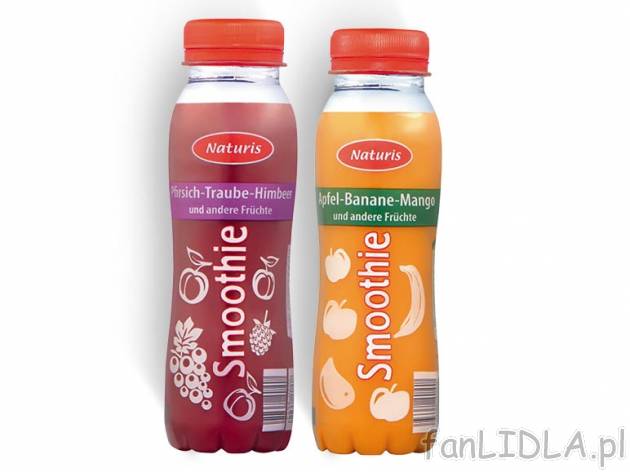 Naturis Smoothie , cena 2,00 PLN za 2x250 ml, 1L=8,00 PLN.  
-      Oszczędzasz 0.98!