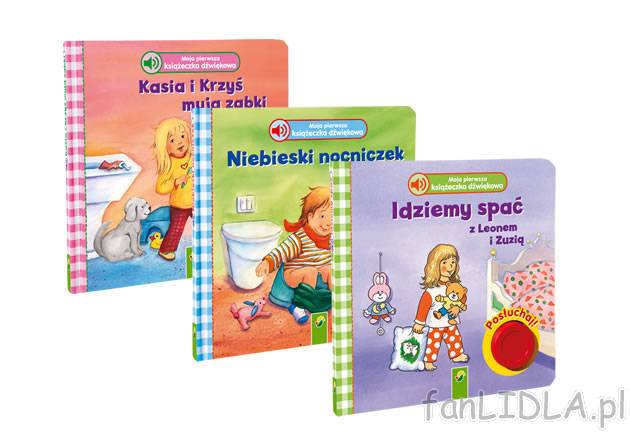 Książeczka dźwiękowa , cena 14,99 PLN za 1 szt.
