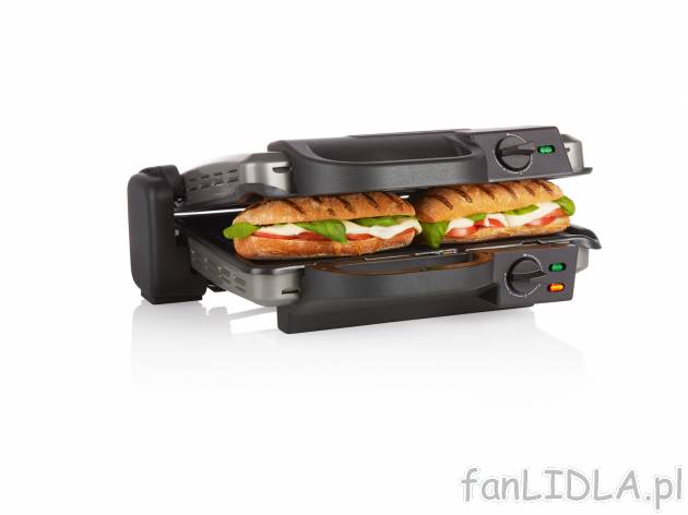 Grill kontaktowy 1700 W , cena 139,00 PLN za 1 szt. 
- do grillowania, przygotowywania ...
