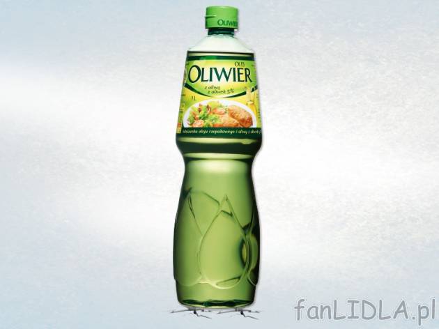 Oliwier Olej z oliwą z oliwek , cena 5,49 PLN za 1L/1 opak.