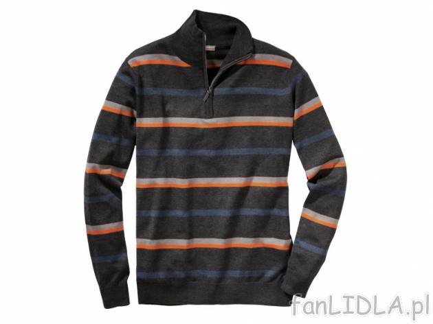 Sweter Livergy, cena 39,00 PLN za 1 szt. 
- materiał: 50% bawełna, 50% poliakryl
- ...