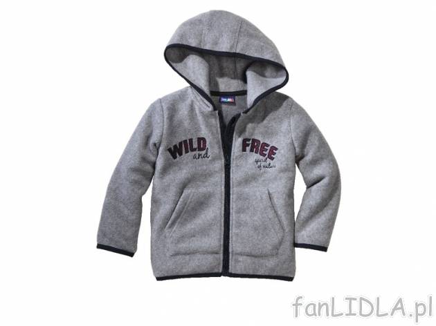 Bluza polarowa Lupilu, cena 19,99 PLN za 1 szt. 
- do wyboru: 
- 6 wzorów chłopięcych ...