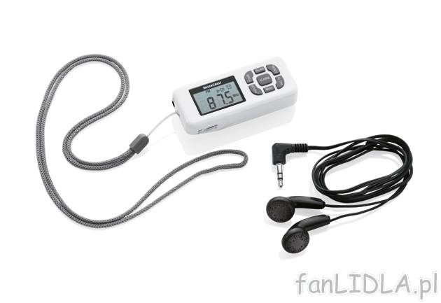 Radio Silvercrest, cena 17,99 PLN za 1 szt. 
- z automatycznym wyszukiwaniem stacji ...
