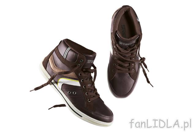 Buty męskie Livergy, cena 49,99 PLN za 1 para 
- wewętrzne wykończenie z tkaniny ...