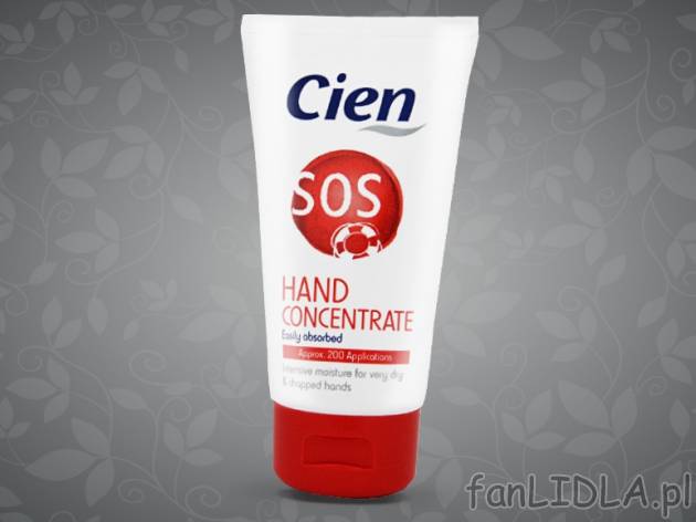 Cien, Krem do rąk , cena 3,00 PLN za 75 ml/125 ml/1 opak., 100 ml=4,65/2,79 PLN.