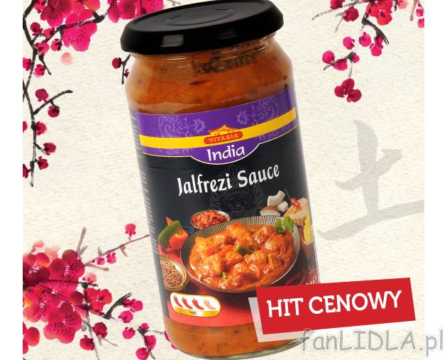 Sos , cena 4,99 PLN za 500 g 
- Do wyboru: Korma Curry - sos śmietanowy z kremem ...
