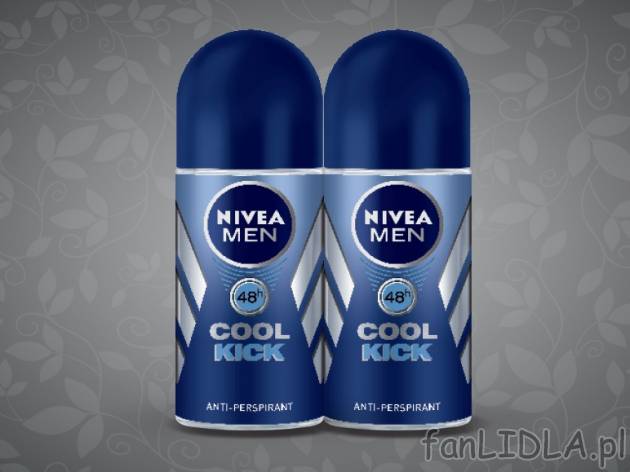 Nivea Men, Deo roll-on , cena 12,00 PLN za 2x50 ml/1 zestaw 
-      różne rodzaje