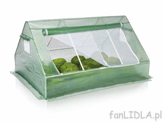 Miniszklarnia , cena 99,00 PLN 
- ok. 180 x 94 x 140 cm (szer. x wys. x gł.)
- ...