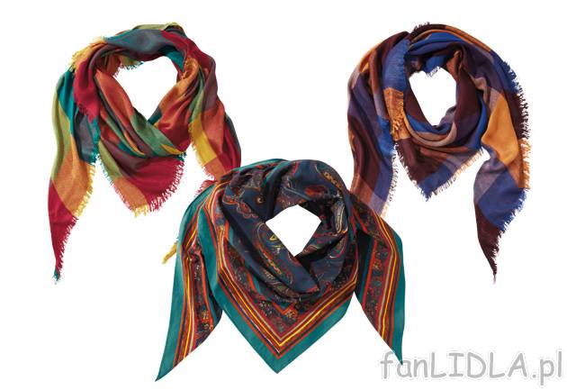 Chusta Esmara, cena 19,99 PLN za 1 szt. 
- wymiary: ok. 165 x 115 cm 
- materiał: ...