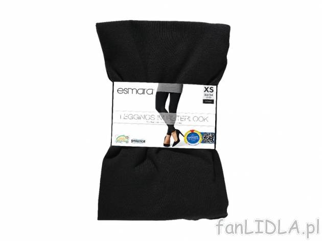 Legginsy o wyglądzie bryczesów Esmara, cena 27,99 PLN za 1 para 
- 3 kolory do ...