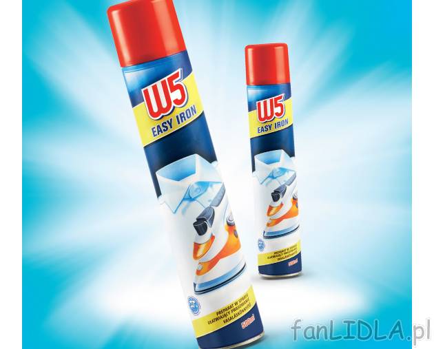 Spray ułatwiający prasowanie , cena 5,99 PLN za 500 ml 
- Wygładza nawet silnie ...
