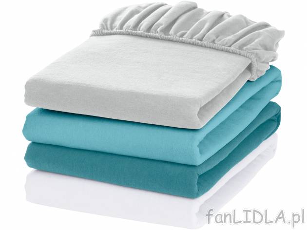 Prześcieradło z jerseyu z gumką o wymiarach 180-200 x 200 , cena 34,99 PLN. Do ...