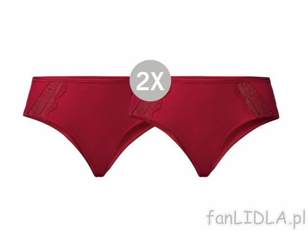 Hipstery, 2 pary , cena 19,99 PLN  
-  rozmiary: S-L
