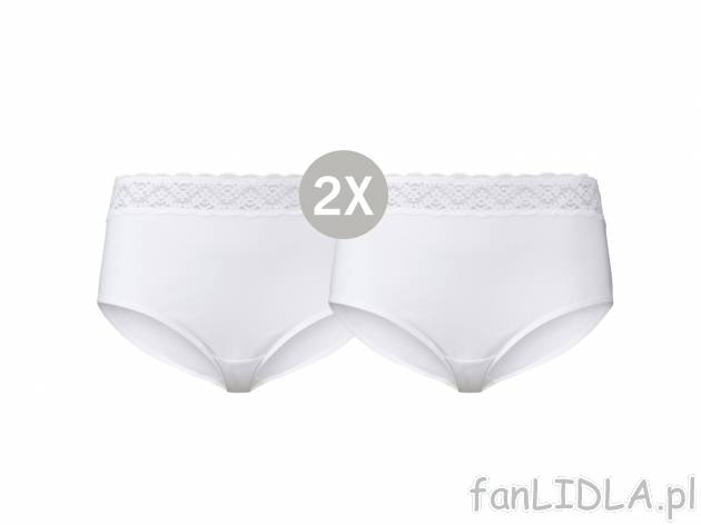 Hipstery, 2 pary , cena 19,99 PLN  
-  rozmiary: L-XXL