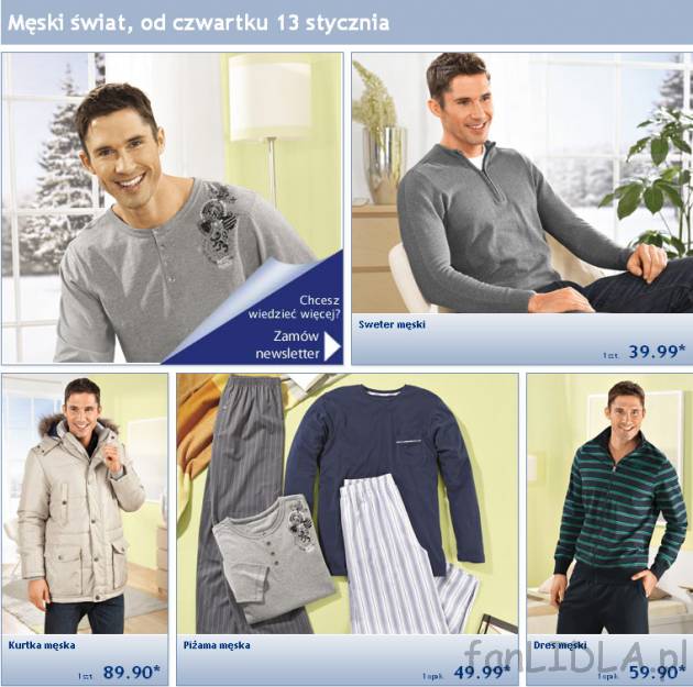 Sweter męski Livergy