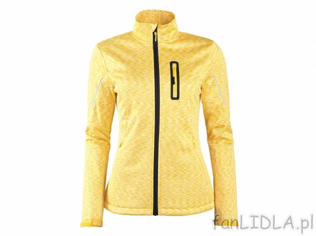 Kurtka softshell damska , cena 59,00 PLN 
- rozmiary: S-L
- zamek błyskawiczny ...