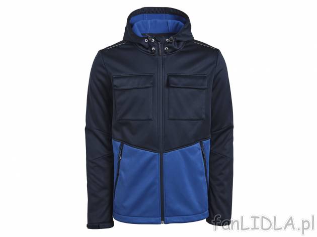Kurtka softshell męska , cena 59,00 PLN 
- rozmiary: M-XL
- zamek błyskawiczny ...