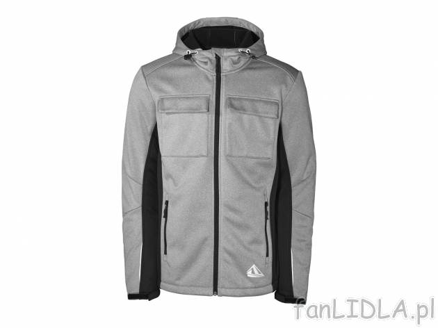 Kurtka softshell męska , cena 59,00 PLN 
- rozmiary: S-XL
- zamek błyskawiczny ...