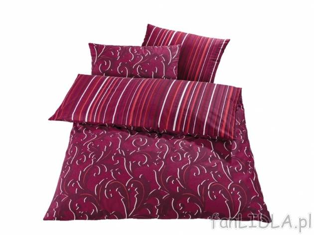 Pościel dwustronna z flaneli 160 x 200 cm Meradiso, cena 69,00 PLN za 1 opak. 
- ...