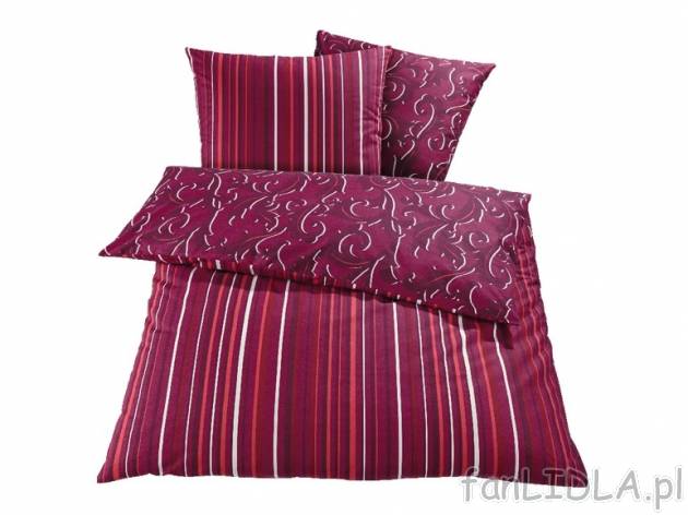 Pościel dwustronna z flaneli 200 x 220 cm Meradiso, cena 89,00 PLN za 1 opak. 
- ...