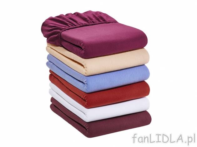 Flanelowe prześcieradło na gumce 140 - 160 x 200 cm Meradiso, cena 44,99 PLN za ...