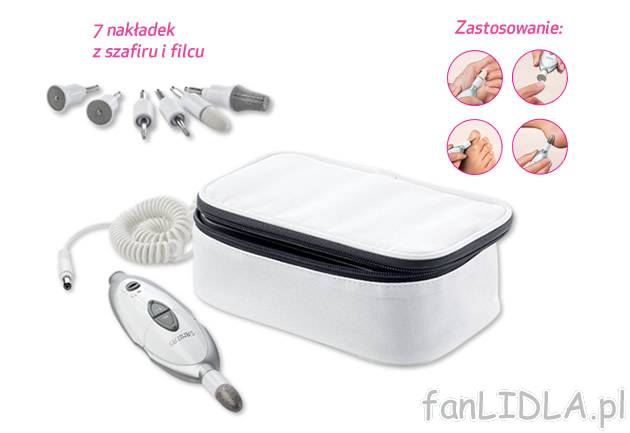 Zestaw do manicure i pedicure Sanitas, cena 69,90 PLN za 1 opak. 
- do pielęgnacji ...