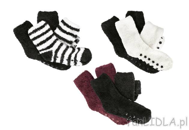 Skarpetki 2 pary Esmara, cena 11,99 PLN za 1 opak. 
- rozmiary: 35- 42 
- 3 zestawy ...
