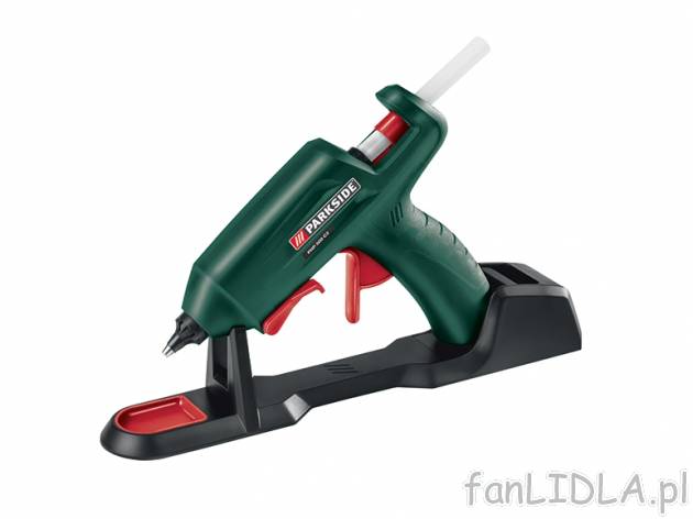 Pistolet do klejenia na gorąco 500 W Parkside, cena 44,99 PLN za 1 szt. 
- rozgrzewanie ...