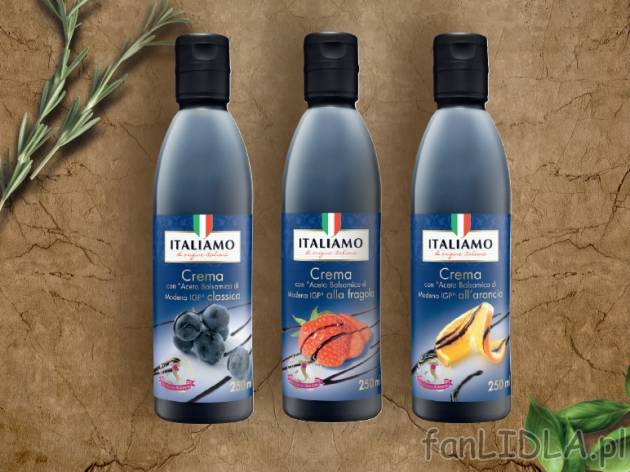 Sos balsamiczny , cena 8,99 PLN za 250 ml/1 opak., 100ml=3,60 PLN.